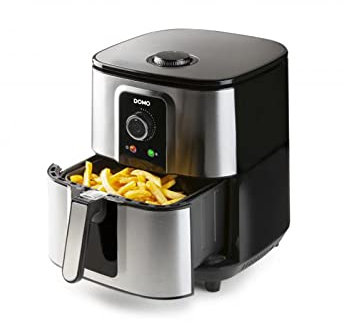 DOMO DO536FR aire caliente-Fritteuse Cool-Touch-caja, Überhitzungsschutz, Timerfunktion, Kontrollle