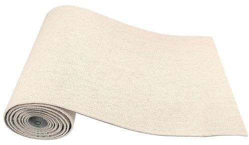 WUZILIN (beige, 40 * 200cm 1Pack) Selbstklebende Kratzmatte, Wand-Stretchter, Möbel, Kratzbäume und Couch-Schutz