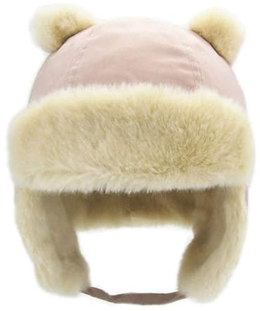 Chapeau Chapkas Hiver pour Bébé Enfants, Bonnet Aviateur Pilote avec Earflap, Trapper Hat Chapeau d'hiver Chaud Doux pour Bébé Garçons Fille de 0 à 6 Ans