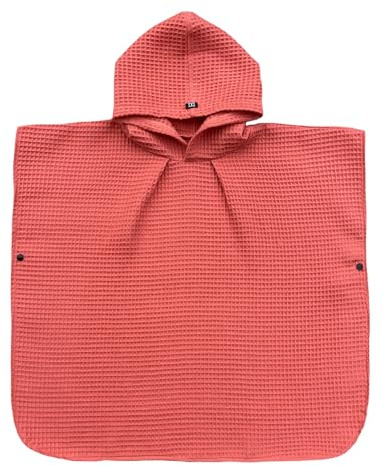 NARDONI Badeponcho für Kinder (Peach, 1)