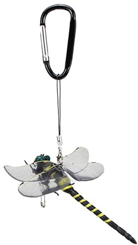 XIAOXIAOYU Libellen-Brosche, Libellen-Brosche, zum Anklippen, Fliegenabwehrzubehör für Strandurlaub, dekorative Libellen, Dekoration, Handwerk für Camping-Ausflug