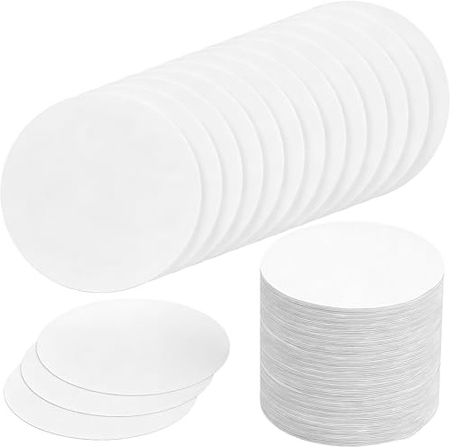 800 Stück Kaffeefilter Papier Rounde Kaffee Filterpapier, 64mm Espresso Papierfilter, weiß Kaffeepapierfilter, kaffeefilterpapier Filter Kaffeekocher Kaffeemaschinen Filters