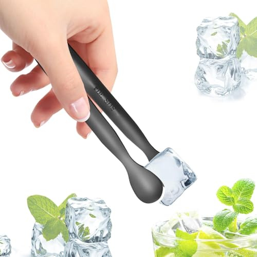 Pinze Per Dolci: Piccola Ciotola A Forma Di Lega Lucida, Utensile Per Servire Con Forma, Concetto Di Presa Estesa Per L'ospitalità, Design Di Applicazione Da Tavolo Versatile | Con Cubetti