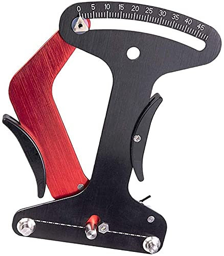 POFET - Misuratore di Tensione per Raggi di Bicicletta, in Lega di Alluminio CNC, accurato, Adatto a Tutti i Raggi