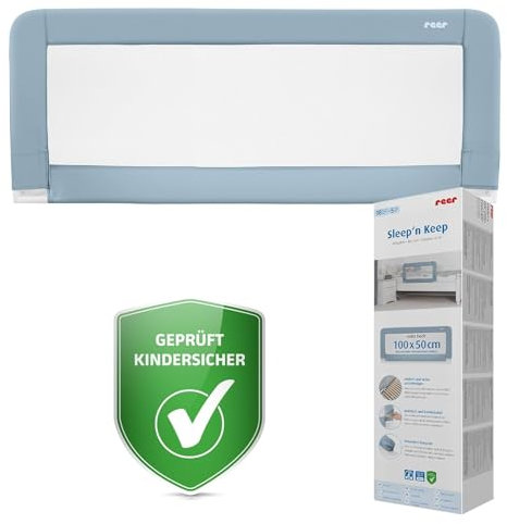Reer Sleep'n Keep, Fallschutz für Babybetten, 100 cm Länge für Betten mit einer Länge von 150-180 cm