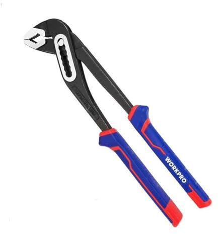 WORKPRO Pinza a V per pompa dell'acqua, 250 mm, 32,5 x 10 x 10 mm