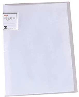Sichtbuch A3 Präsentationsmappe, Diamond Painting Aufbewahrungsbuch, Sichtbuch PP A3 für 30 Blatt, Aktendeckel Klarsichthülle, Präsentationsmappe Für Gemäldepräsentation (Weiß)