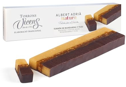 TURRON DE MANDARINA Y YUZU 300GR ADRIA NATURA