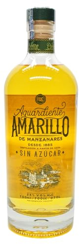 Aguardiente Amarillo de Manzanares, Licor Anisado, 70cl, 24% vol