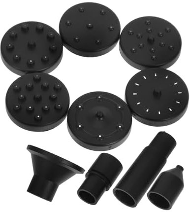 PHENOFICE Solarbetriebenes Springbrunnenzubehör 3 Sätze Düsen-Set Für Kleine Teiche Gartenbrunnen Wasserersatzteile Schwimmende Springbrunnenpumpe Komponenten