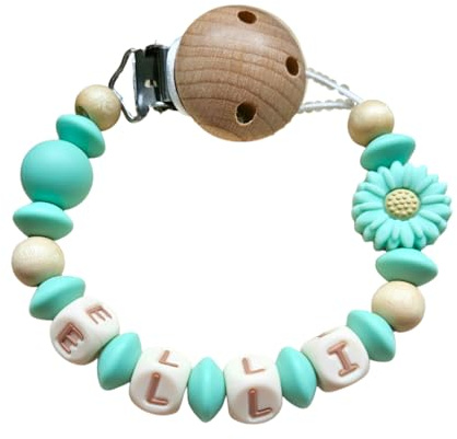 Lovely Personalisiertes Baby Geschenk, Mädchen/Junge, verschiedene Farb-Varianten Daisy (6.Mint)
