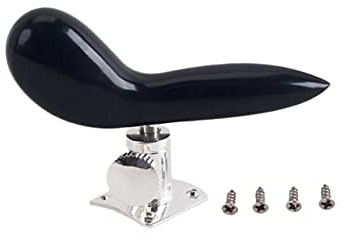 Fagott Handhalter Cg10 Bassonbasis Schwarz für Bassoon | Bakelit und Metall, Glatte Oberfläche mit Ergonomischer Form, Zubehör für Bühne, Leicht Montierbar