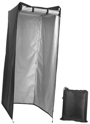 Cabilock Funda Protectora para Rejilla de Pan de Tela Oxford 420d, Tamaño Grande 59x72x163 Cm, Negra, Resistente y Reutilizable para Cocina Profesional y Panadería Industrial