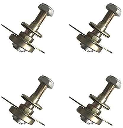 BOLWHAO 4 Stück Schaukelstuhllager Verbindungsstück Schaukelstuhl Lagerschrauben Kits Möbel Verbindungsbeschläge (M8 x 45 mm)