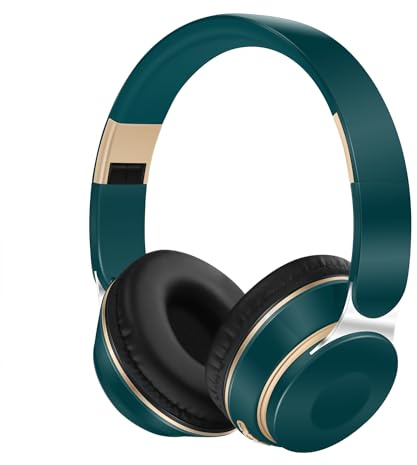 RAT TAIL Casque Bluetooth, chat - Casque stéréo sans fil confortable avec micro, cache-oreilles souples/pliable/SD/TF/FM, 20 heures de lecture, idéal pour la musique/les tours/la gym/les jeux/le chat