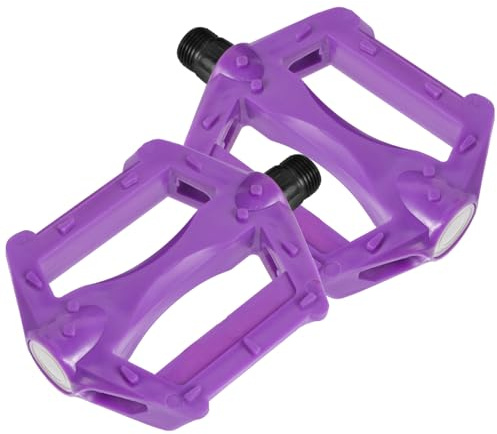 Milisten 1 Paar Mountainbike Pedale Lila Rennradzubehör Fahrradzubehör rutschfeste Fahrradpedale Fahrradzubehör rutschfeste Fahrradpedale Mountainbike Outdoor