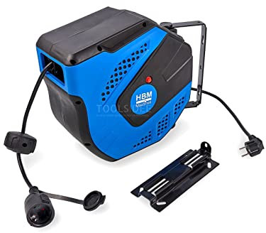 HBM Enrouleur Automatique Professionnel/Enrouleur de câble de 15 mètres