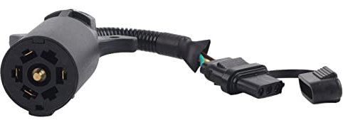 Kaufpart 7 auf 4-poliger Anhänger-Adapter, Konverter, Klinge, runder Buchsenstecker für Wohnwagen-Anhängerkupplung, einfache Installation, 6 12 24 V
