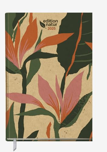 Chef-Timer Edition Natur Strelitzie - Kalender 2026 - Korsch-Verlag - Eine Seite pro Tag - Terminplaner - 14,5 cm x 20,5 cm