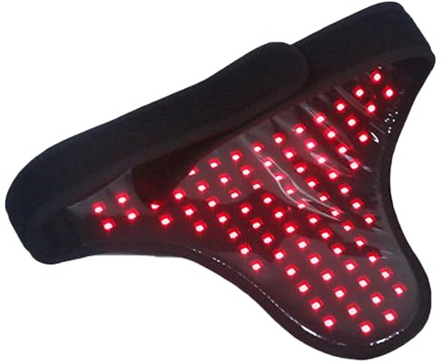 Red Light Therapy Belt, Vibrationen Massage Rotlicht Therapie Gürtel, 660nm & 850nm Infrarotlampe Rotlichtlampe Therapie Gürtel Zur Linderung Entzündungen, Gelenk- und Rückenschmerzen, für Körper 3-in
