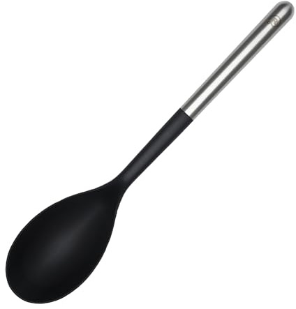 Remoska Servierlöffel für antihaftbeschichtete Oberflächen, hitzebeständiges Silikon, Edelstahl, 220 °C