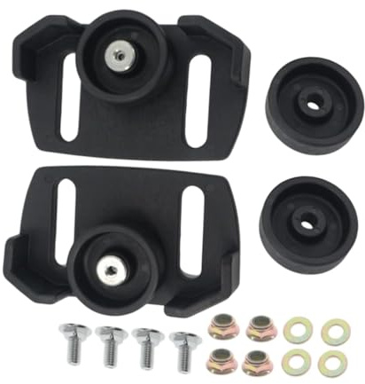 Schneefräse Rollkufen Schuhe Set 490-241-0038 Roller Kufen Schuhe Kufen Schuh Kit, Rollen Anti-Rutsch-Schuh Set Design, Verbesserte Stabilitä