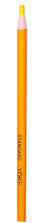 SHUOCONG Sewing Marker Pen Chalk Erasable Dressmaker Fabric for Tailors Needlework Marking DIY Patchwork(Yellow,2pcs)