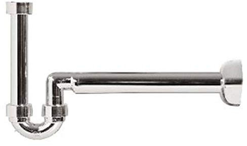 Ghidini 370-N350M Siphon für Bidet aus ABS metallisiert 1 1/4-1 x40-32mm, mehrfarbig