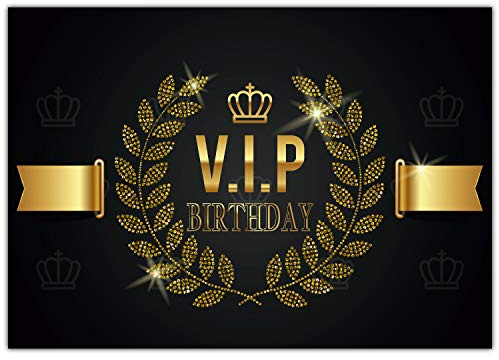 BREITENWERK A4 XXL Geburtstagskarte V.I.P. BIRTHDAY mit Umschlag - edle VIP Klappkarte als Glückwunschkarte zum Geburtstag Karte für Mann Frau
