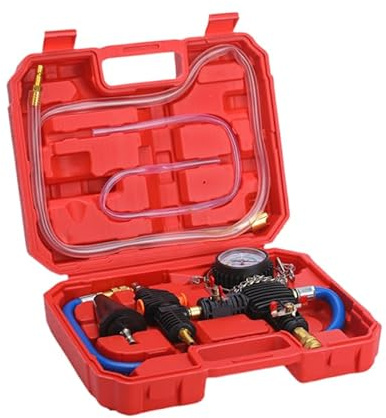 Yonligonju Vacuum Type Coolant Filling Tool Kit, Automotive Radiator Purge and Antifreeze Refill Tool Housing Hose with Adapter for Most Cars, Vans, SUVs and Trucks