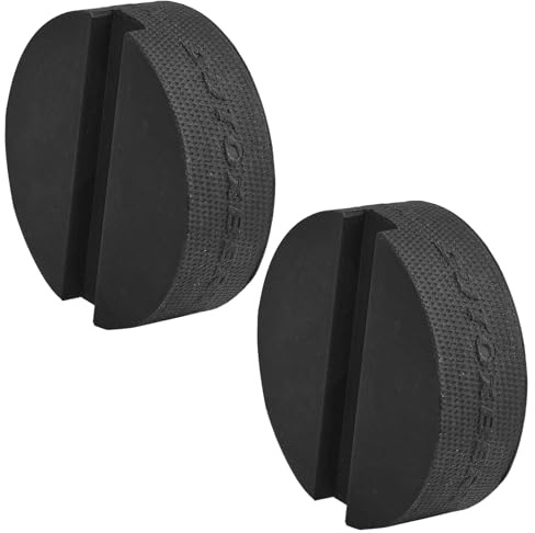2 Stücke Universelle Wagenheber Gummiauflage für Hebebühnen Rangierwagenheber Gummiklotz Gummipuffer Gummiblock Jack Pad KFZ PKW SUV