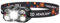 Lampada Frontale LED con Fascia Regolabile, Super Luminosa Torcia Frontale USB Ricaricabile con Sensore Movimento, 5 Modalità di Illuminazione Impermeabile Lampade da Testa per Campeggio/Corsa/Pesca