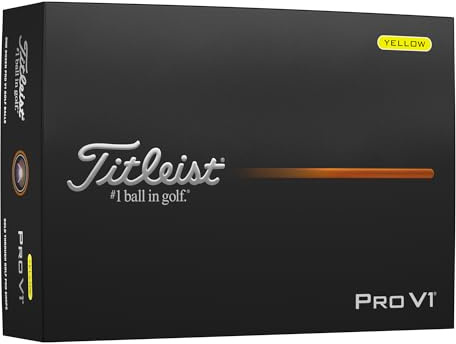 Titleist Pro V1 Yellow Golf Balls