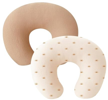 HINAYOSAN 2 pz/set Rimovibile Alimentazione Del Bambino Federa Cuscino Neonati Allattamento Al Seno Coperture Manica Staccabile Per Ragazzi Ragazze