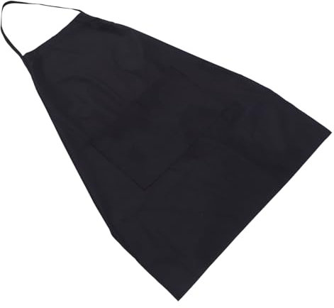 OFFSCH Friseurschürze Aus Robustem Material Schlichtes Design Große Vordertaschen Für Professionellen Und Privaten Gebrauch Arbeitskleidung Zum Schutz Der Kleidung Bei Friseur Und Küche