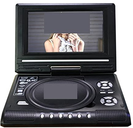 Bärbar DVD-spelare, 2022 NY 7,8 tums bärbar HD-TV Hemmabil DVD-spelare VCD CD MP3 DVD-spelare USB SD-kort RCA TV Portatil Kabelspel 16:9,för hem, bil