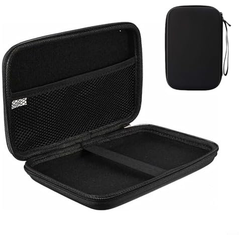 Moisture Resistant Portable Bag for 7 Inch GPS Features Mesh Compartment for Cables and Chargers
