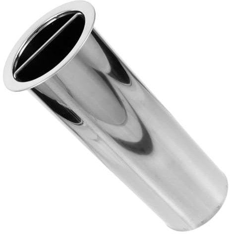 Toyvian Cubo Metálico Para Brochetas De Barbacoa Tubo De Almacenamiento De Palillos Con Asa Soporte De Tenedor De Acero Inoxidable Para Uso Al Aire