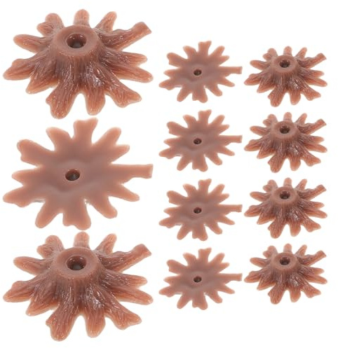 DOITOOL 100pcs Miniature Tree Stand Bases for Model Trees with High Durability and Versatile Compatibility for Landscape Design and Creative Projects