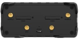 Router Industriale 4G LTE PoE+ con Doppia SIM e Wi-Fi – 4 Porte Ethernet | Montaggio DIN | Alimentazione PoE/AC/DC | Uso IoT e M2M