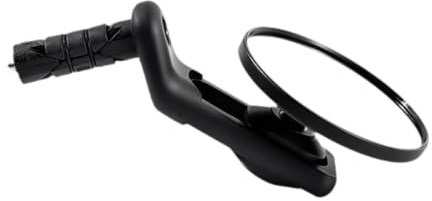 F Fityle Bike Bar End Mirror Adjustable Easy to Install Cycling Accessories Rearview Mirror for Handlebar for Secure Riding