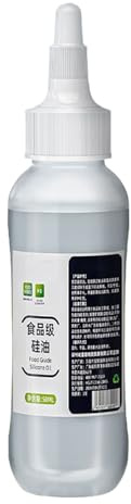 Huile lubrifiante au silicone - 120 g de lubrifiant au silicone de qualité alimentaire | Graisse imperméable de 100 ml pour les guides d'engrenages de roulements de chaîne de four de mélangeur couvert