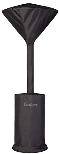 Enders Commercial weather protection cover 5678 for patio heater, mushroom heater, black, 90 x 90 x 235 cm, weatherproof, outdoor