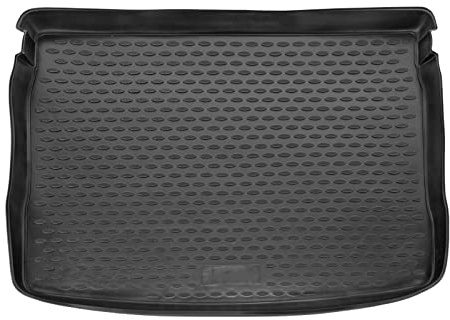 J&J AUTOMOTIVE | Gummi-Kofferraumwanne Kofferraummatte Kofferraum-Schutzmatte Kompatibel Golf 5 V, 6, 3 / Fließheck 2003-2013, Anti-Rutsch, Geruchlos