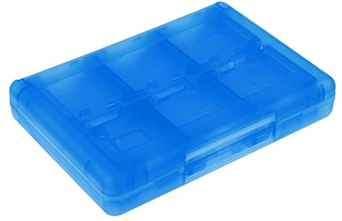 MOUDOAUER Hållbar spelkortshållare patronlåda 28 i 1 för Nintendo DS-tillbehör reservdelstillbehör
