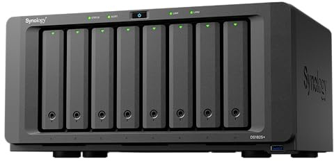 Synology DiskStation DS1825+ de 8 bahías (sin Disco)