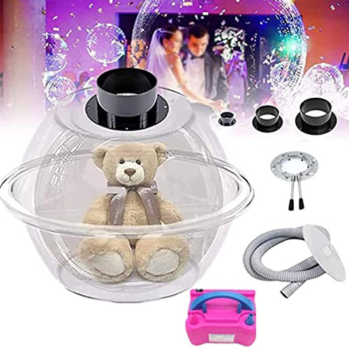 Ballonfüllmaschine, Ballon-Expander-Stuffer-Extraktor mit Mehreren Ersatzmündungen – für Ballon-Rosenstrauß, Hochzeit, Weihnachten, Geburtstag, Party, Geschenk, Kunst, Luftballons, Füllung, Dekoratio