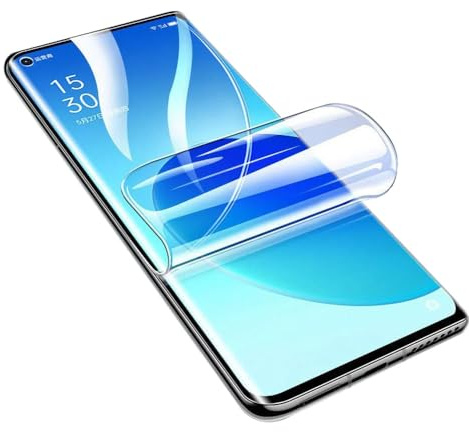 Piniwwe for Oppo Find X5 Lite Hydrogel Screen Protector Set, 2 Pack Transparent TPU Screen Protector Flim, HD Clear (Not Glass)
