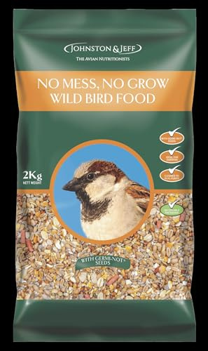 Johnston & Jeff 1kg High Energy No Mess - No Grow Premium Wild Bird Food Wildlife Seed