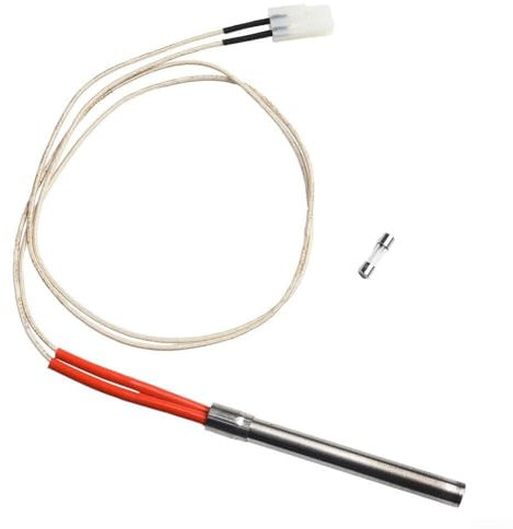310S Edelstahl Zündzünder Hot Rod Heizstab Element Teile für Holzpellet Grills mit 1 Sicherung Zündzubehör